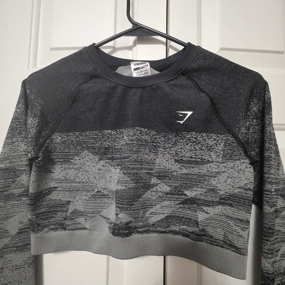 Gymshark Adapt Ombre Crop Top Size Medium - Picture 2 of 6